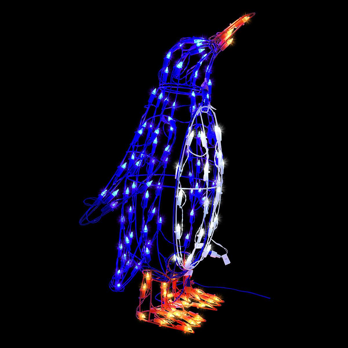 30" Standing Penguin LED Decoration