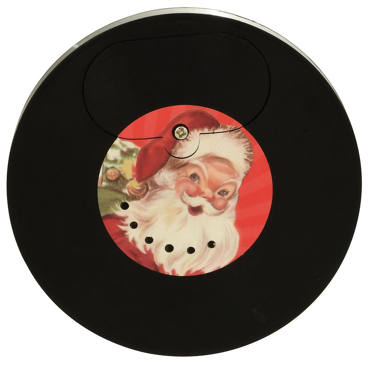 Santa Baby Record Musical Ornament