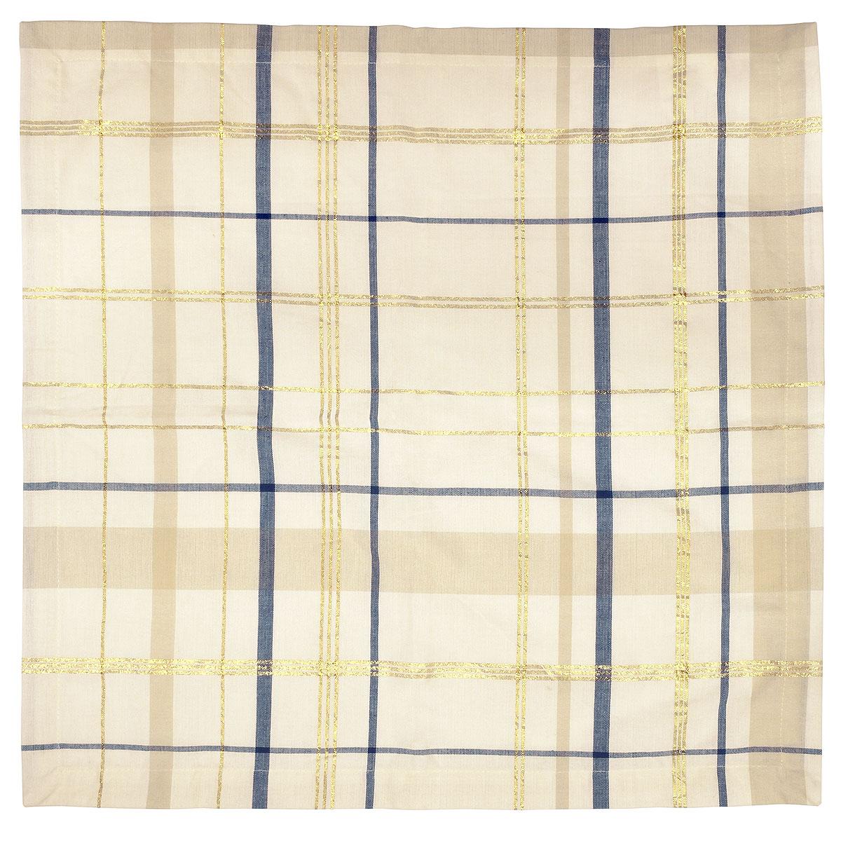 Glad Tidings Plaid Linen Napkin