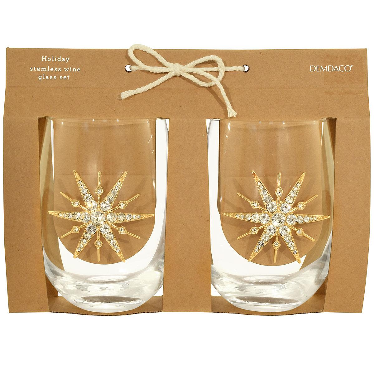 Star Of Bethlehem Wine Glass Set