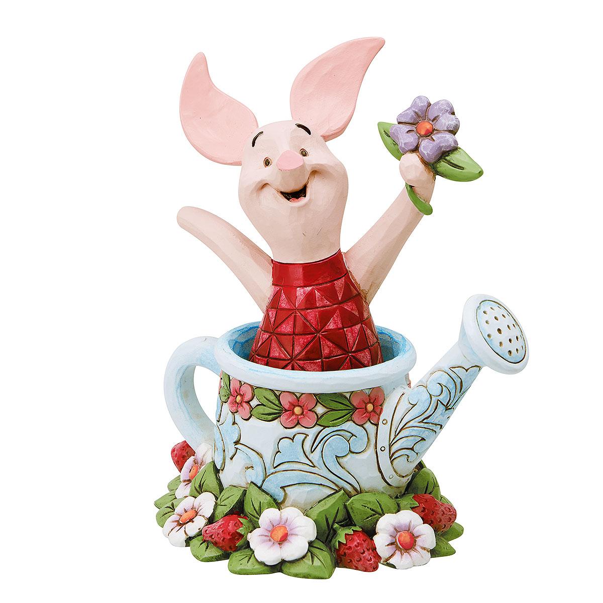 Piglet In Watering Can Jim Shore