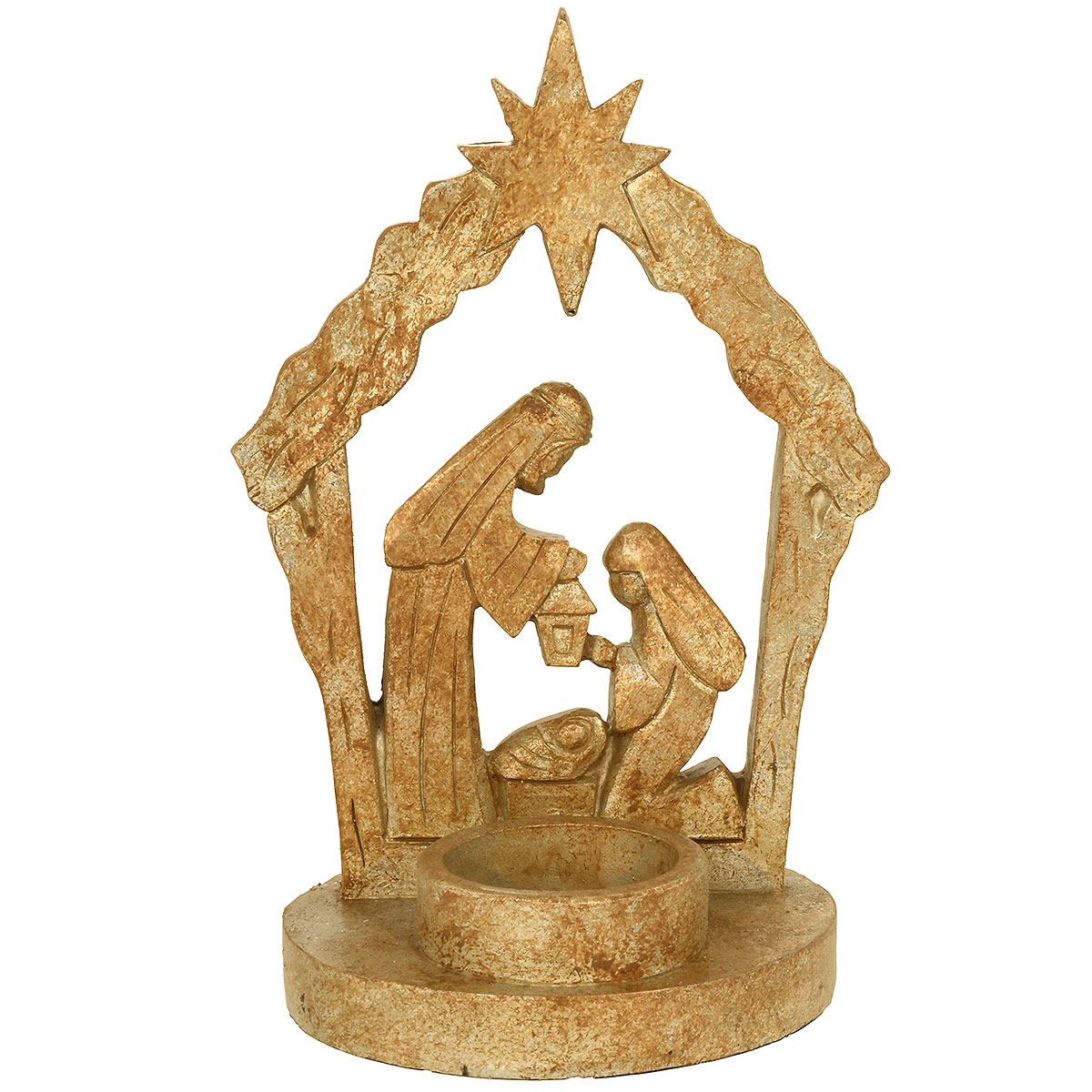 Holy Family Candle Holder