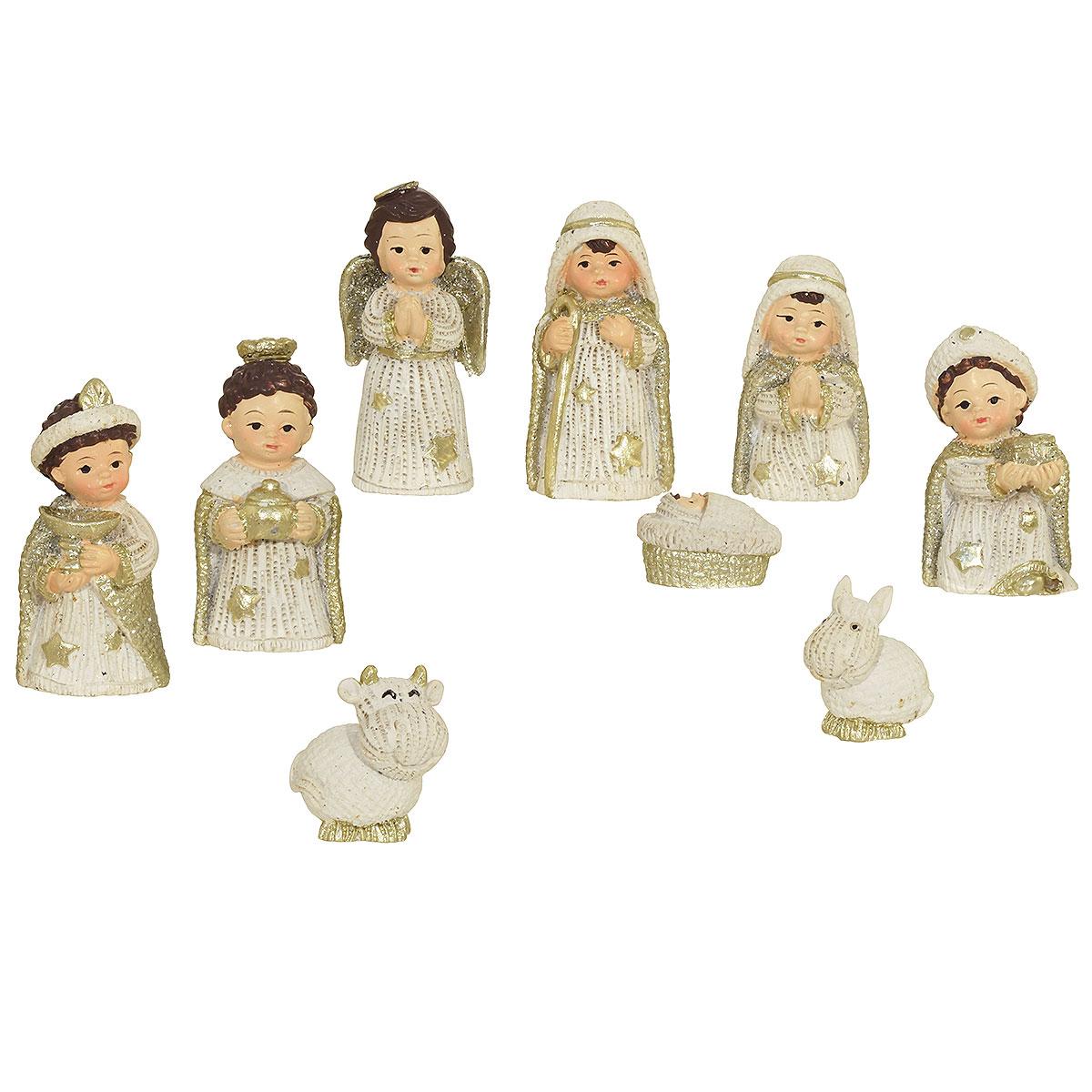 Tree Nativity Decor Set Of 10