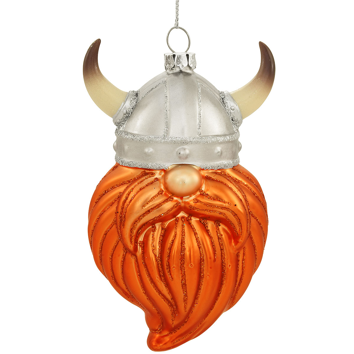 Viking Head Ornament