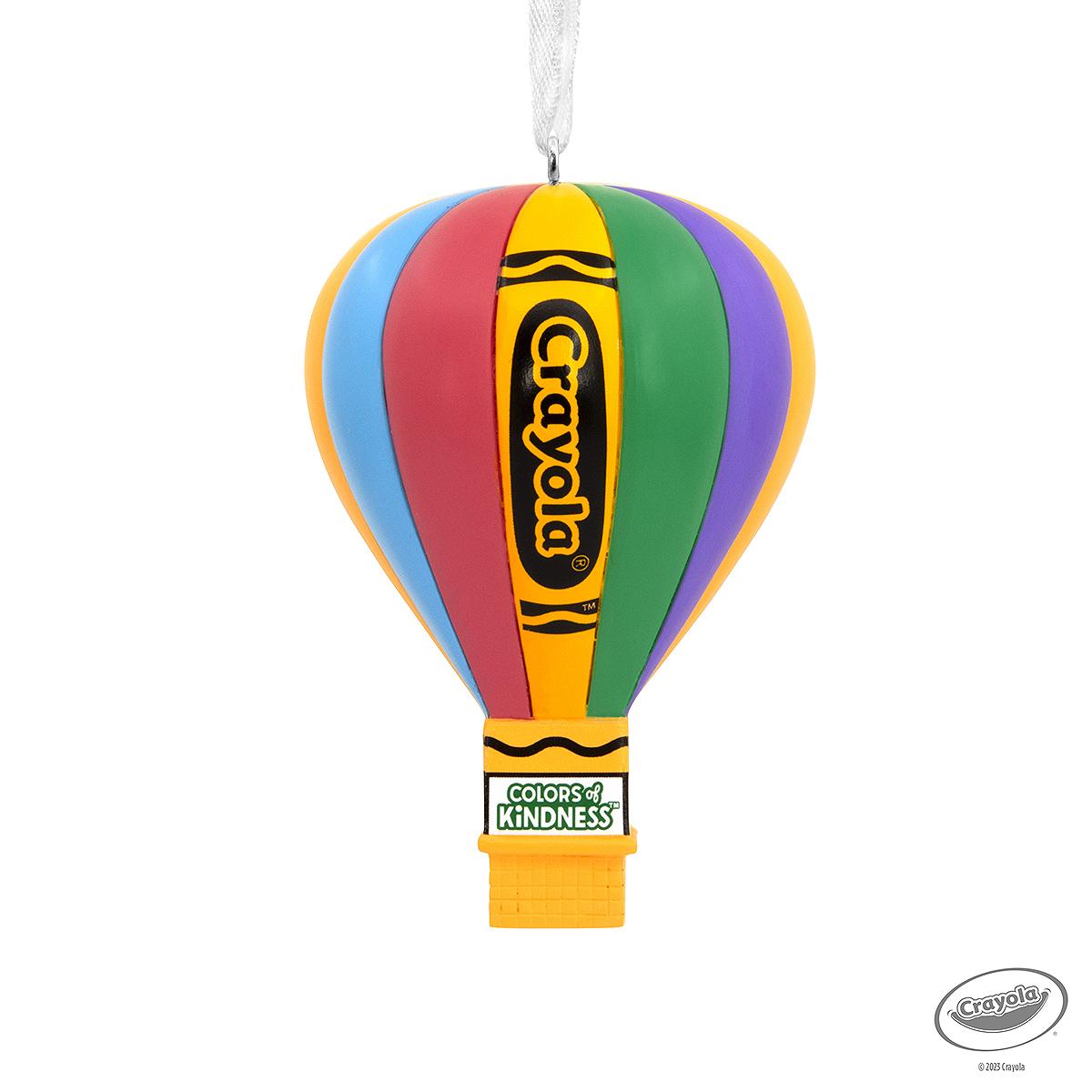 Crayola Hot Air Balloon Ornament