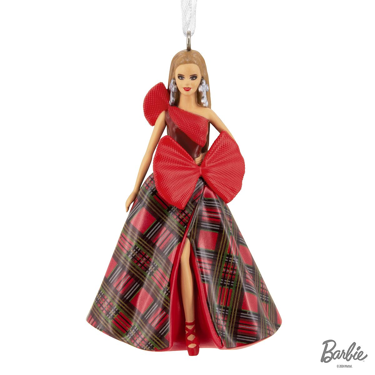 Holiday Barbie 2024 Resin Ornament