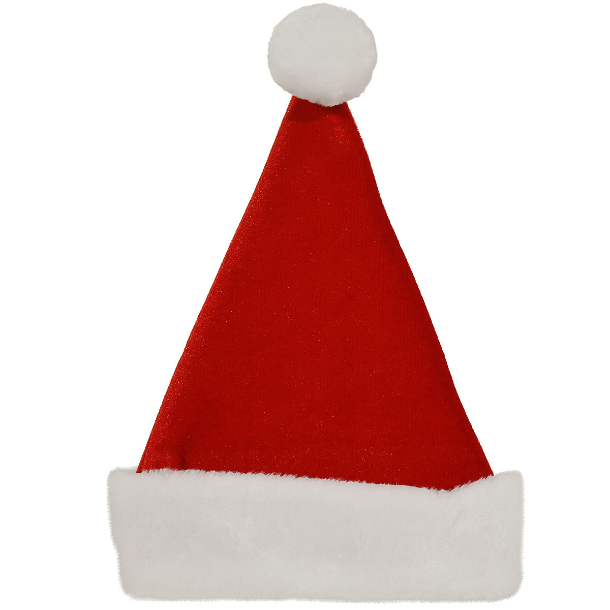 Red Velvet Sant Hat 15 Inch Kids