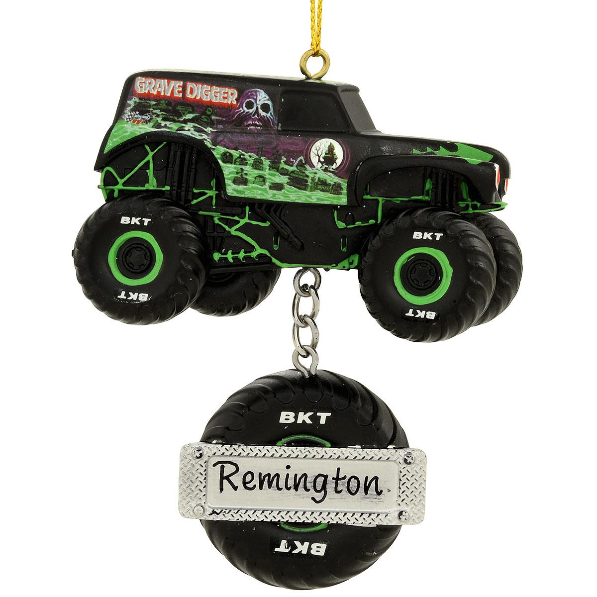 Personalized Monster Jam Grave Dig