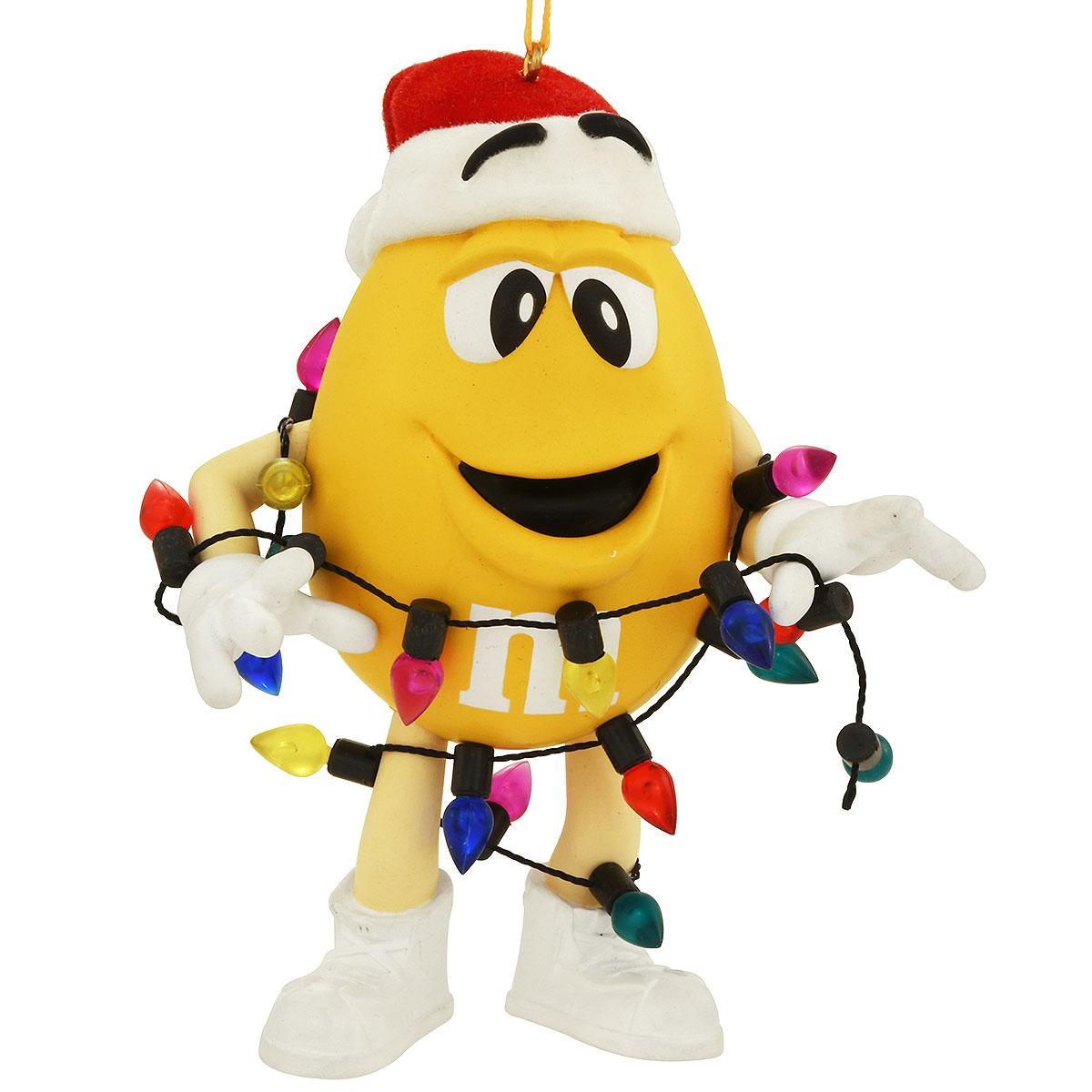 M&M’s Yellow Candy Ornament