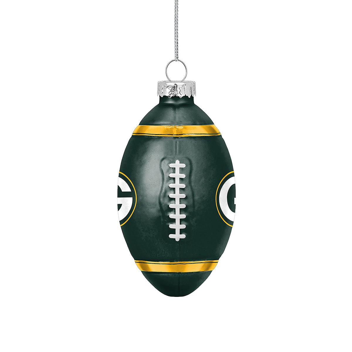 Green Bay Packers Football Ornament