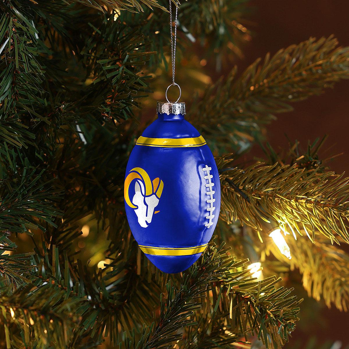 Los Angeles Rams Football Ornament