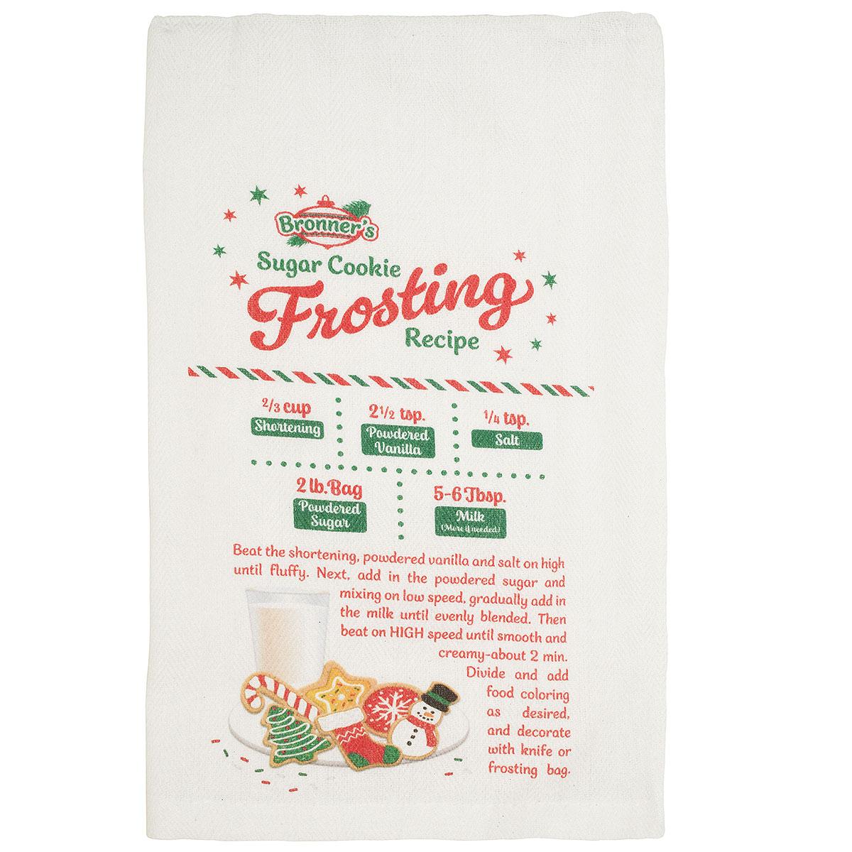 Bronner’s Recipe Tea Towel